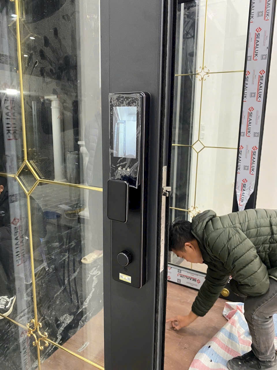 Khóa Kassler KL-868 CNC mặt sau