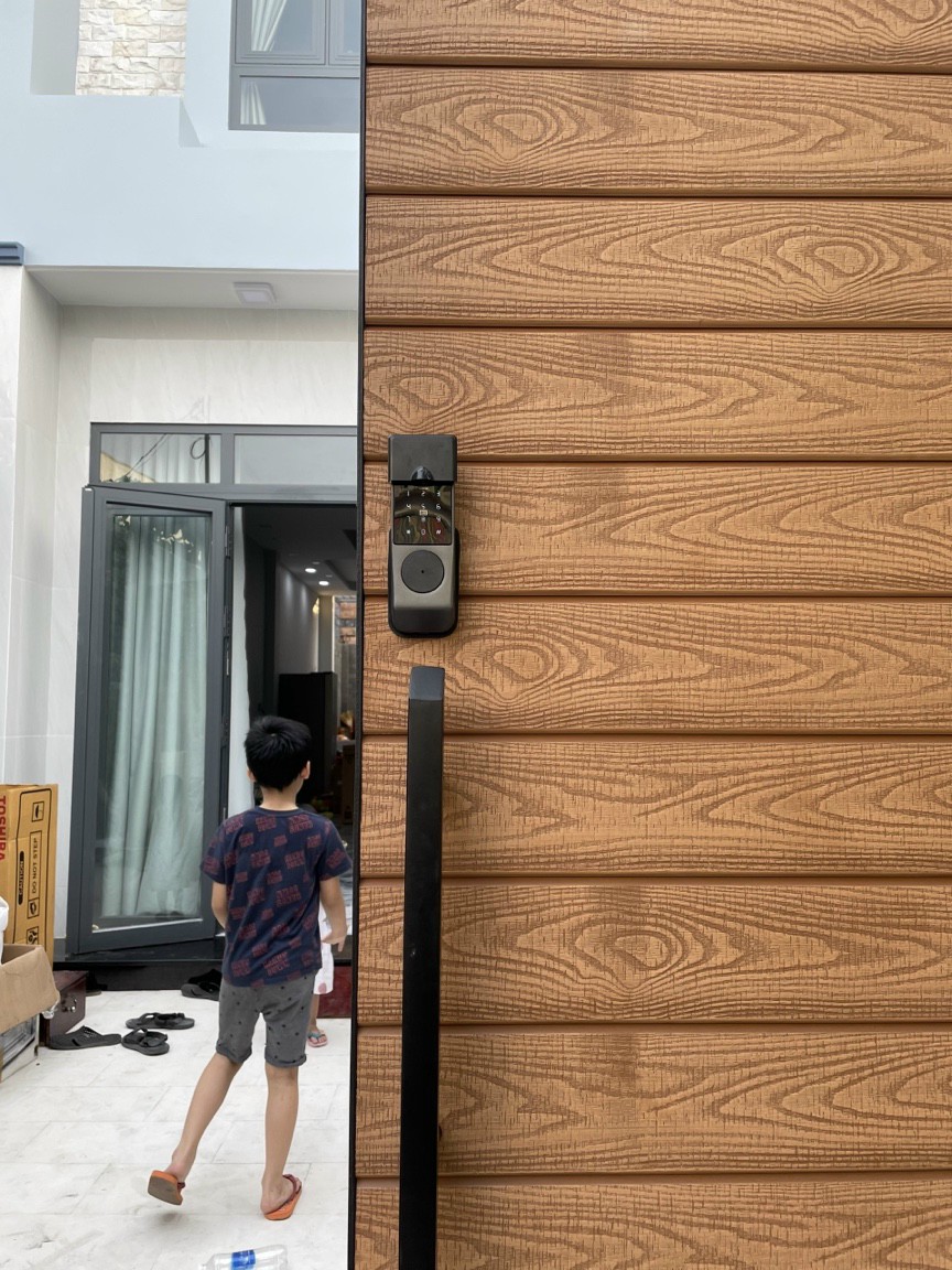khóa vân tay kassler KL-579I chuyên lắp cửa cổng, tiện lợi an toàn