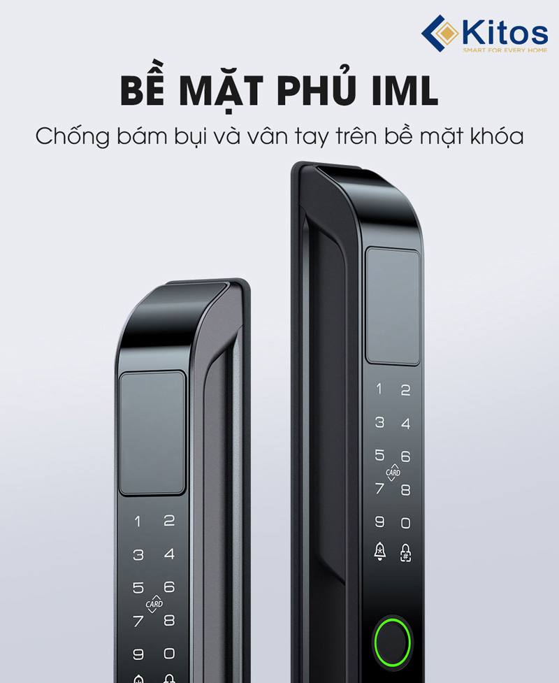 Khóa vân tay cửa nhôm kính Kitos ALP3 Pro