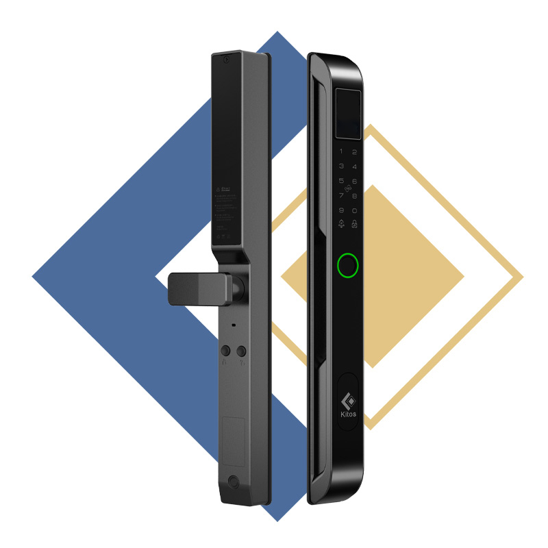 Khóa vân tay Kitos APL3 Pro chuyên lắp cửa nhôm kính, tiện lợi an toàn