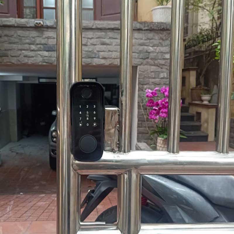 Khóa vân tay cửa cổng Shine Smart CS206