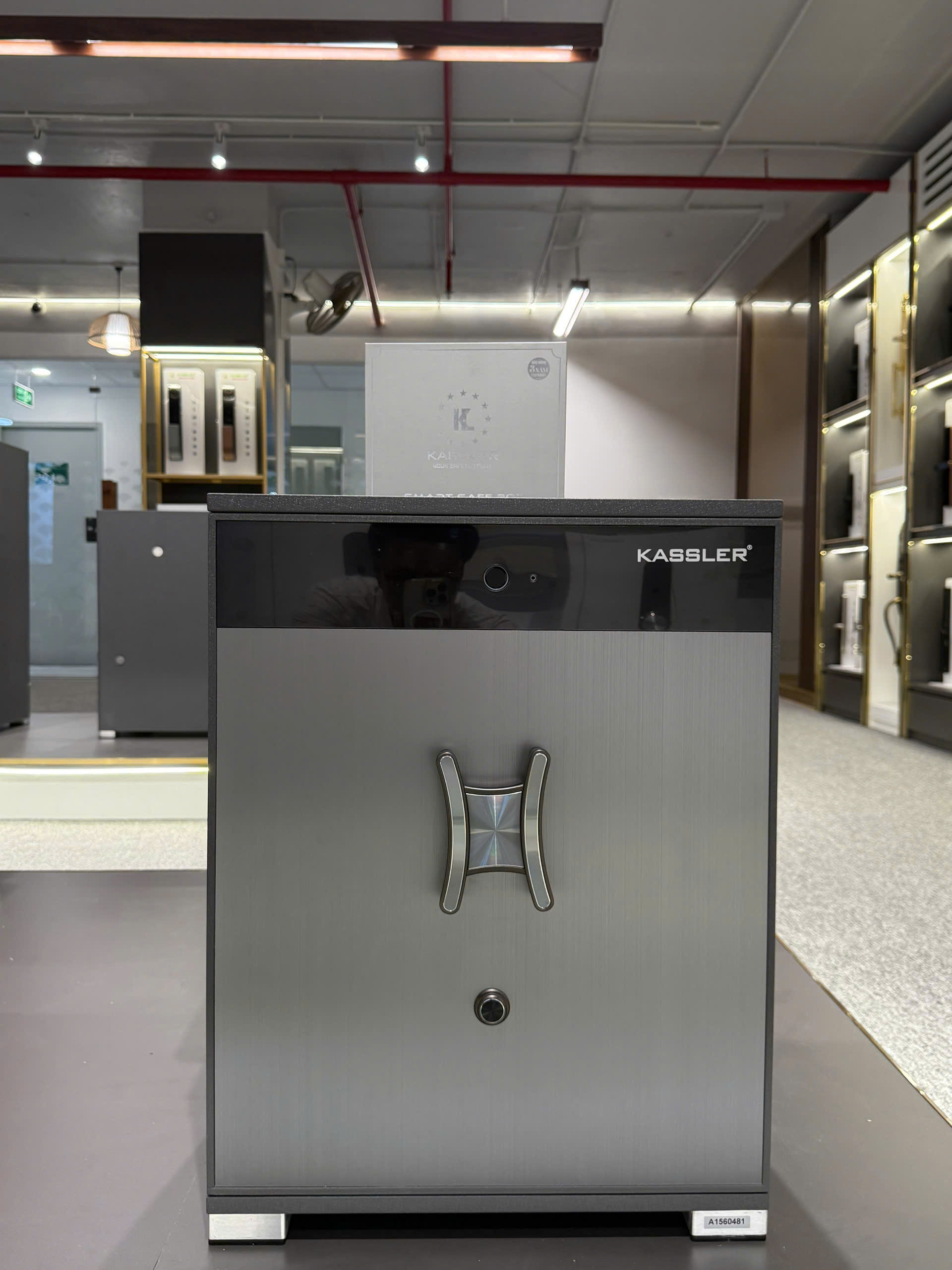 Két thông minh cao cấp kassler KL-55LS7 BG sang trọng, an toàn tuyệt đối