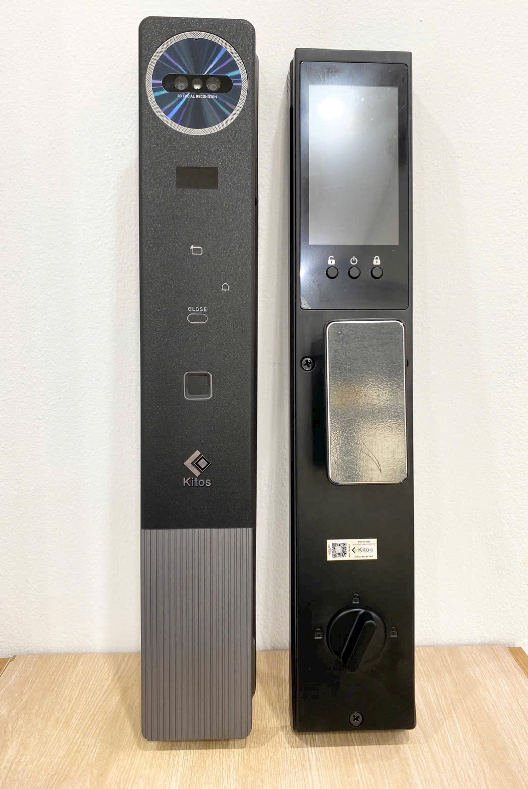 Khóa thông minh kitos mate s6 mặt trước và sau