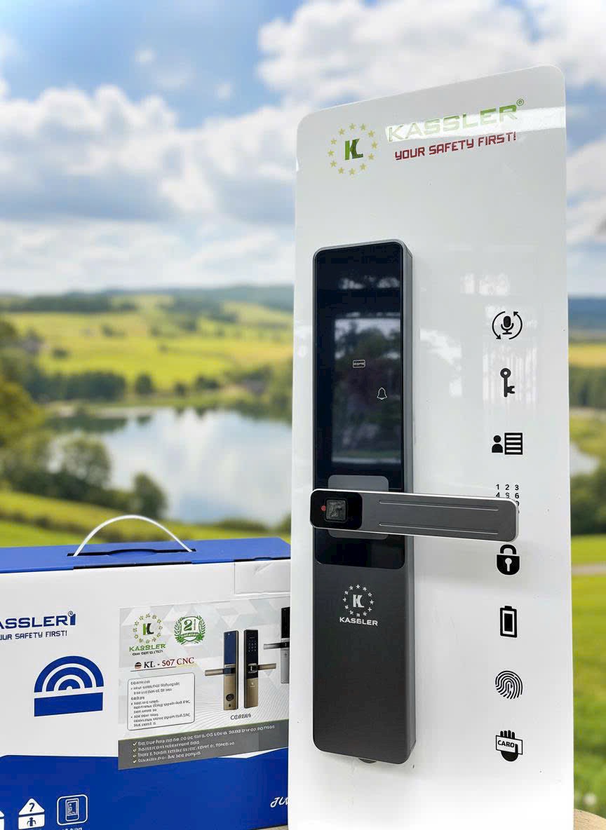 Hình ảnh thực tế khóa Kassler KL-567 CNC tại Showroom Khóa Vinh Anh Phát