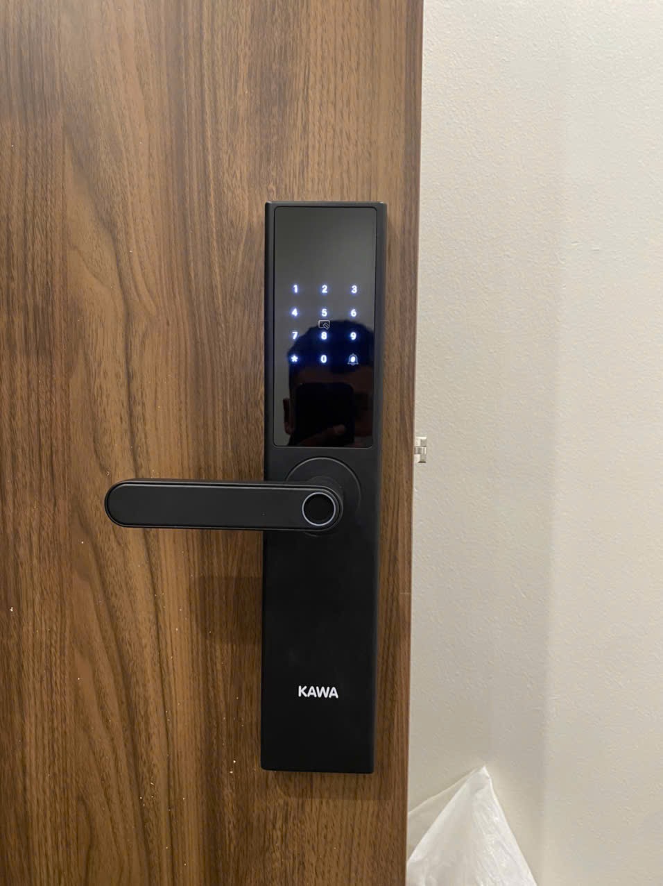 Khóa vân tay Kawa K308 lắp cửa chính ra vào