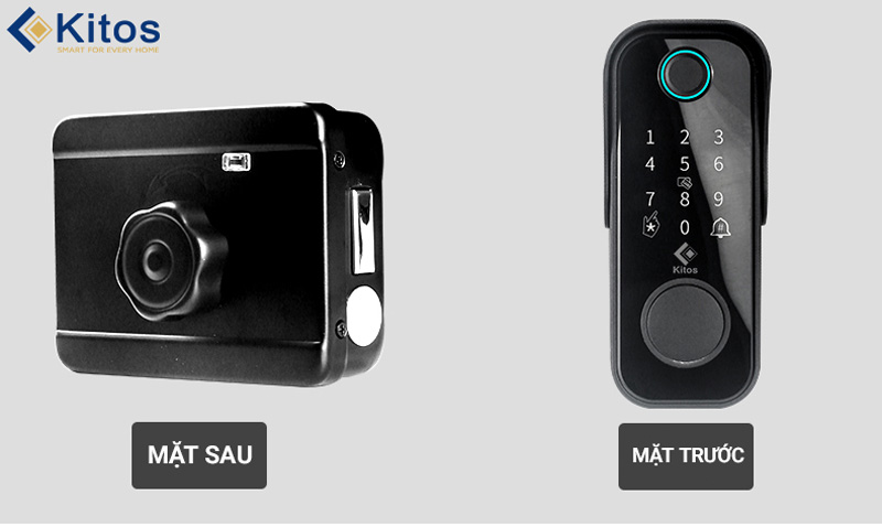 Khóa vân tay cửa cổng Kitos KT-DL03 Pro