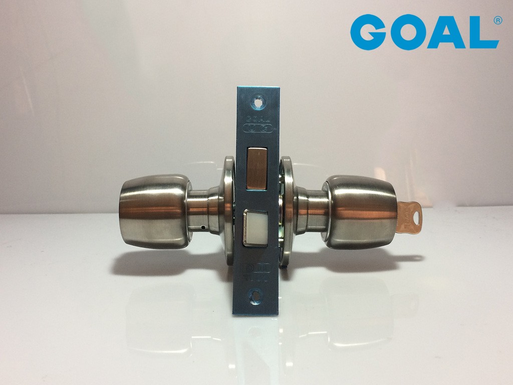 Khóa tay nắm tròn Goal UC 5Q BS64, made in Japan