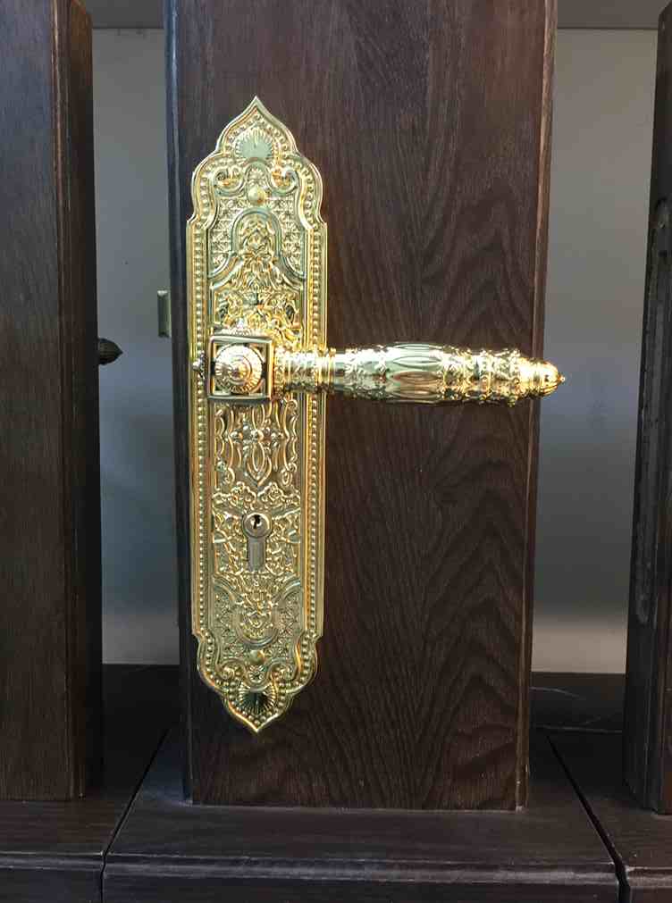 KHÓA CỬA GỖ 85-0702 24K