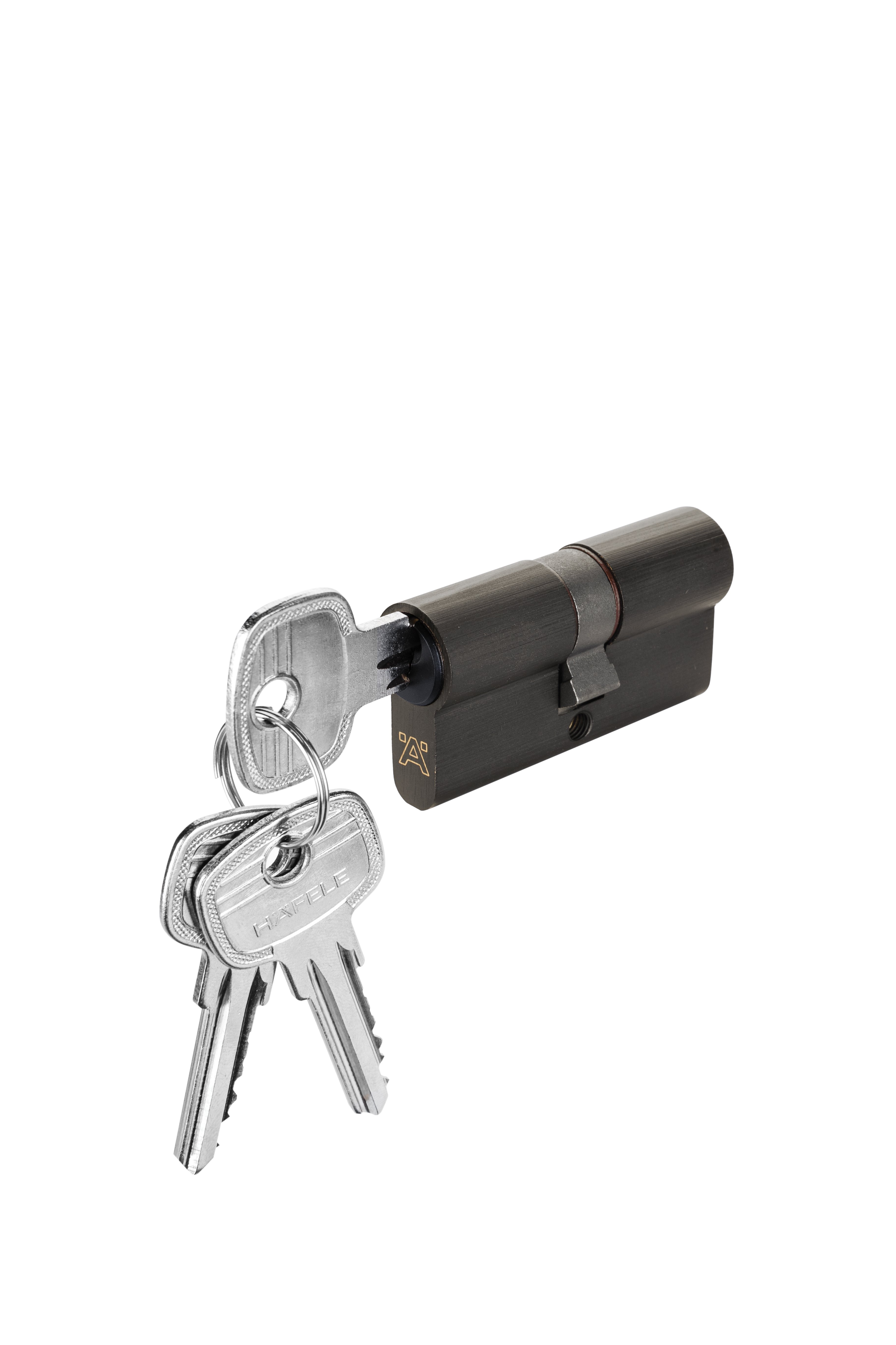 Ruột khóa hafele cửa đi màu Graphite Black