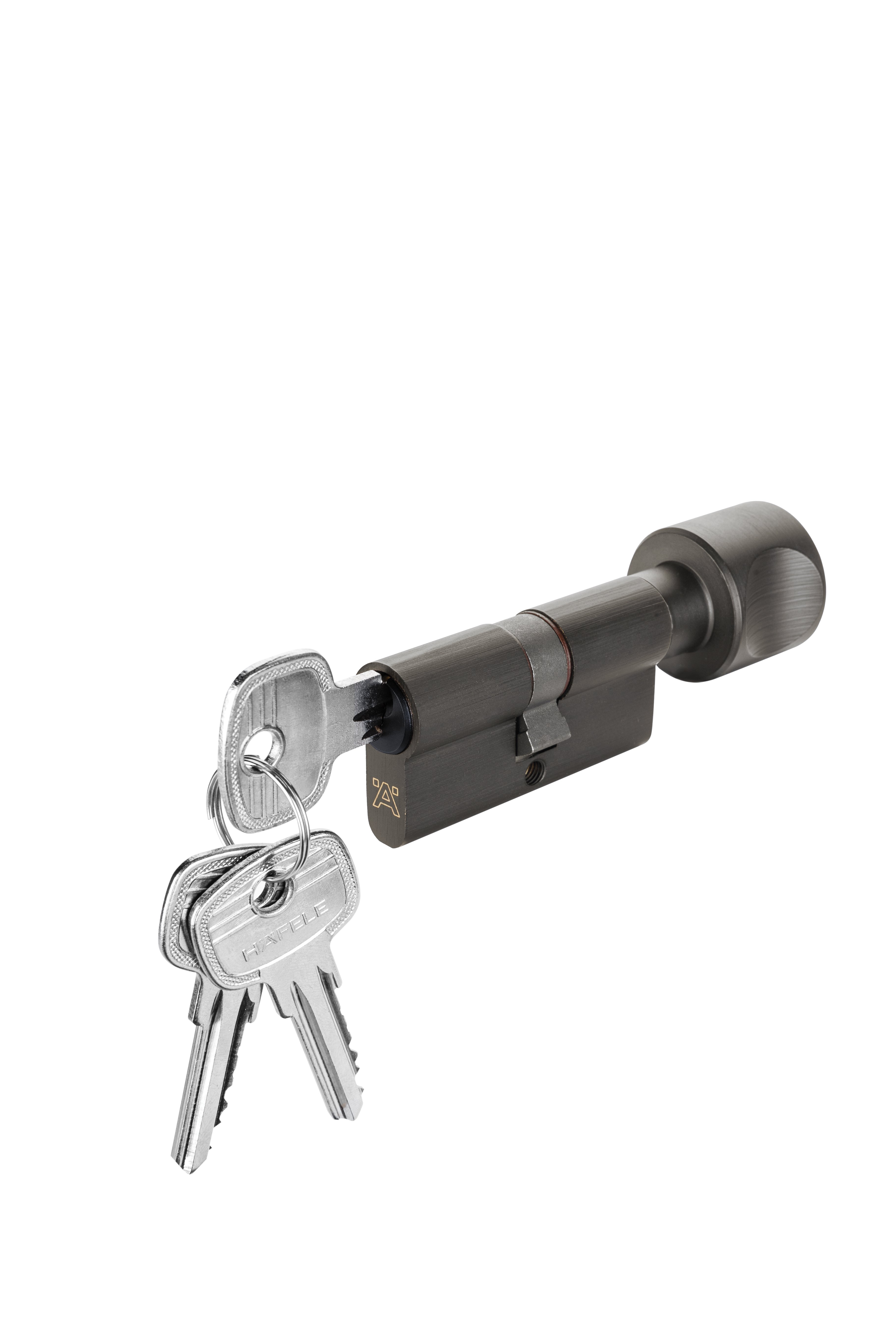 Ruột khóa cửa hafele phòng màu Graphite Black