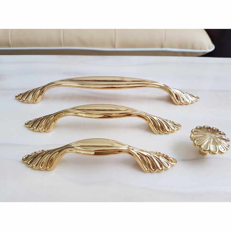 TAY NẮM TỦ - GIUSTI ITALY Maniglia Zama 24K