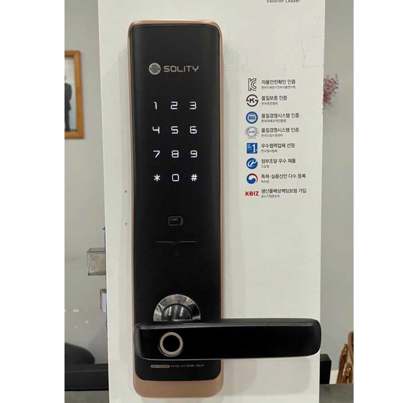 Khóa vân tay Solity GM-7000BK wifi 