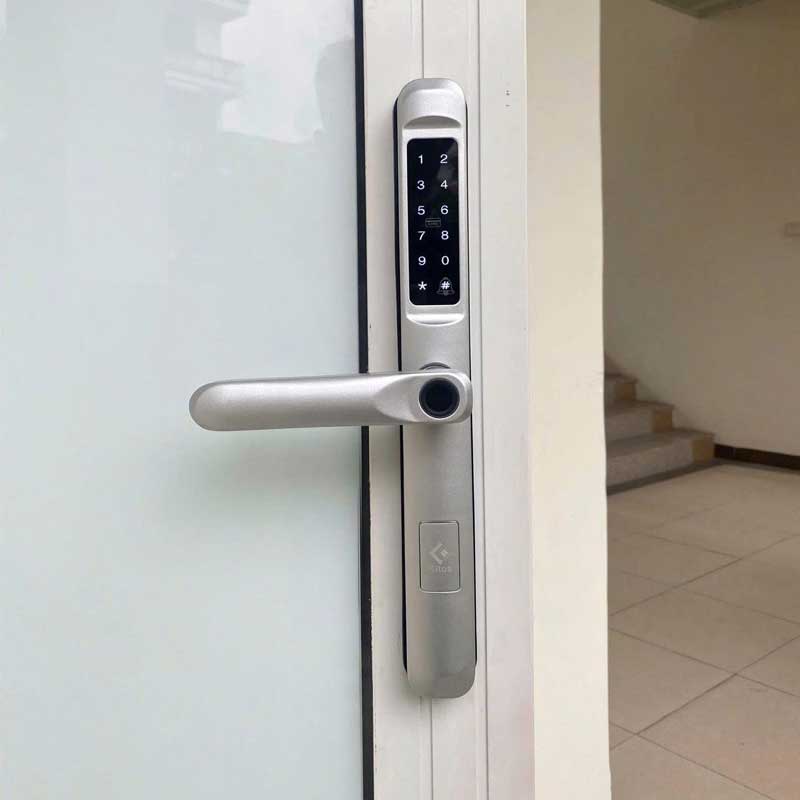 Khoá vân tay nhôm kính Kitos ALX5 PRO