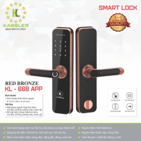 Khóa vân tay Kassler KL 668 Bronze