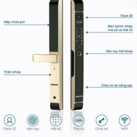 Khóa cửa nhôm Avolock AN 387